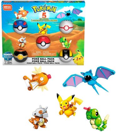 MEGA (Construx) Pokémon GHP85 Poké Ball Pack