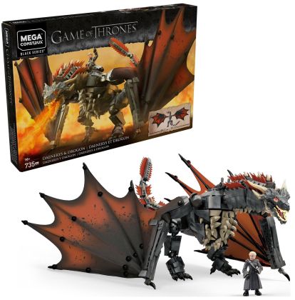 MEGA (Construx) Game of Thrones GKG97 Drogon & Daenerys