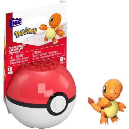 MEGA (Construx) Pokémon GVK62 Poké Ball Salamèche
