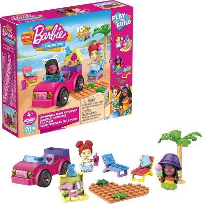 MEGA (Construx) Barbie GWR79 Cabriolet aventures à la plage