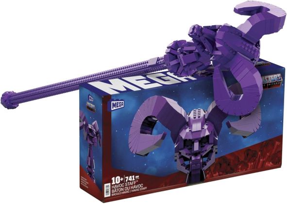 MEGA (Construx) Les Maîtres de l'Univers HFC45 Bâton du Havoc