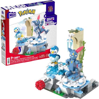 MEGA (Construx) Pokémon HKT20 Jour de neige pour Tiplouf et Farfuret