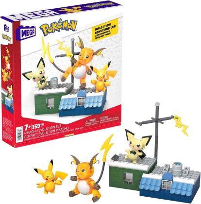 MEGA (Construx) Pokémon HKT23 Coffret Evolution Pikachu 