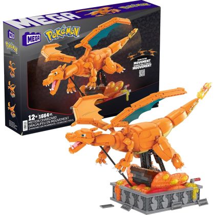 MEGA (Construx) Pokémon HMW05 Dracaufeu en Mouvement