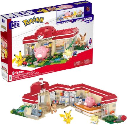 MEGA (Construx) Pokémon HNT93 Centre Pokémon de la Forêt
