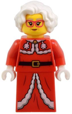 LEGO Minifigurines HOL361 Madame Noël