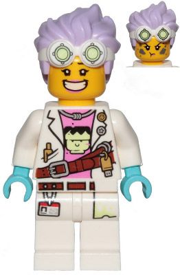 LEGO Minifigurines HS002 J.B. Watt - Tenue de laboratoire