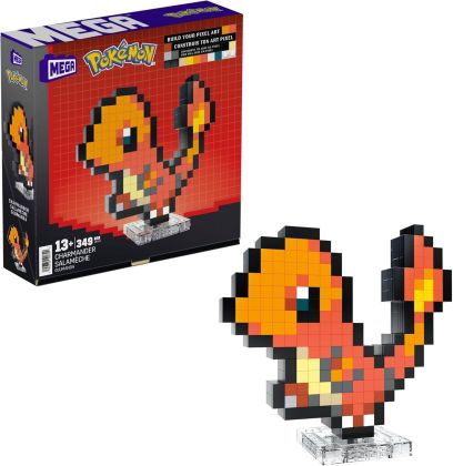 MEGA (Construx) Pokémon HTH76 Salamèche Pixel Art
