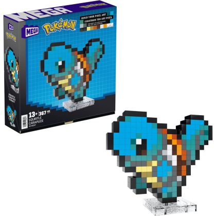 MEGA (Construx) Pokémon HTH77 Carapuce Pixel Art