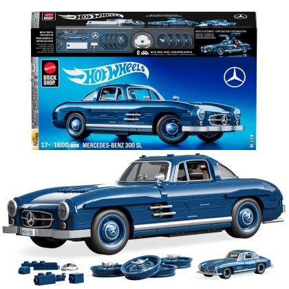 Mattel Brick Shop Hot Wheels HWW25 Mercedes-Benz 300 SL - Série Premium