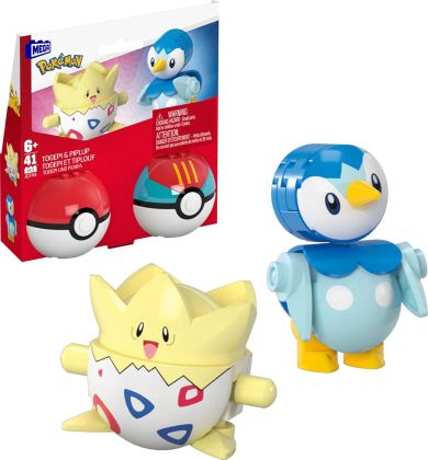 MEGA (Construx) Pokémon JCT44 Poké Ball Togepi & Tiplouf