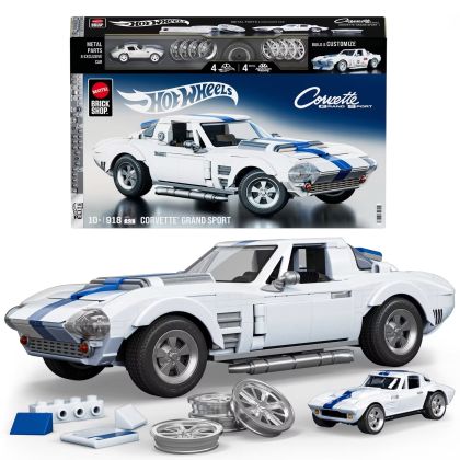 Mattel Brick Shop Hot Wheels JGR31 Corvette Grand Sport - Série Elite