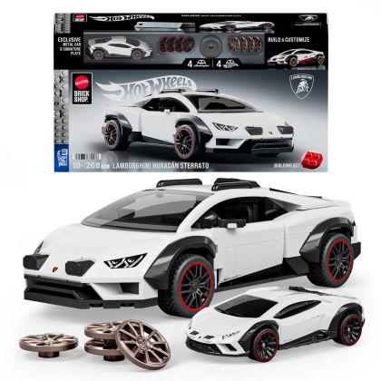 Mattel Brick Shop Hot Wheels JHG75 Lamborghini Huracán Sterrato - Série Speed