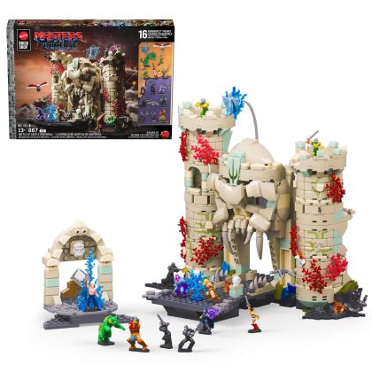 Mattel Brick Shop Les Maîtres de l'Univers JMB32 La Bataille du Château de Grayskull