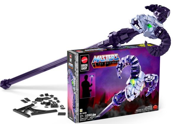 Mattel Brick Shop Les Maîtres de l'Univers JNH53 Bâton du Havoc