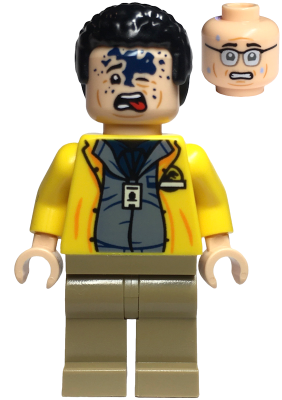LEGO Minifigurines JW106 Dennis Nedry