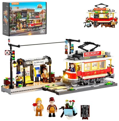 Lumibricks Town Life L9084 Station de Tramway