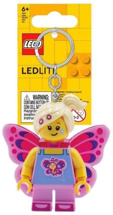 LEGO Porte-clés LGLKE171H Porte-clés lumineux Fille papillon