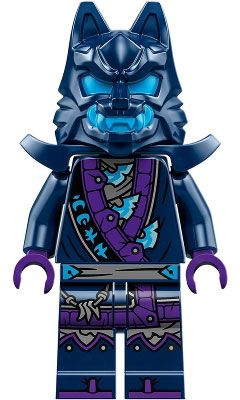 LEGO Minifigurines NJO851 Masque de loup Guerrier