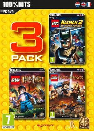 LEGO Jeux vidéo PC-P3JL Pack 3 Jeux LEGO 100% Hits - PC