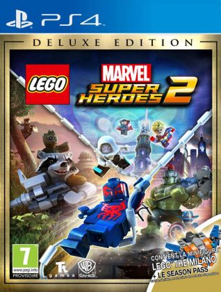 LEGO Jeux vidéo PS4-LMSH2-DE LEGO Marvel Super Heroes 2 Deluxe Edition - PS4