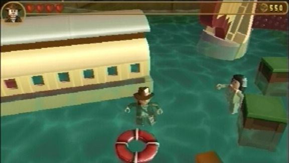 Lego Jeux Vidéo Pspij2 Pas Cher Lego Indiana Jones 2 Psp