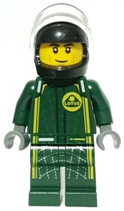 LEGO Minifigurines SC096 Pilote Lotus