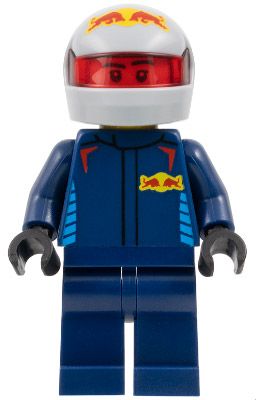LEGO Minifigurines SC123 Pilote Oracle Red Bull Racing RB20
