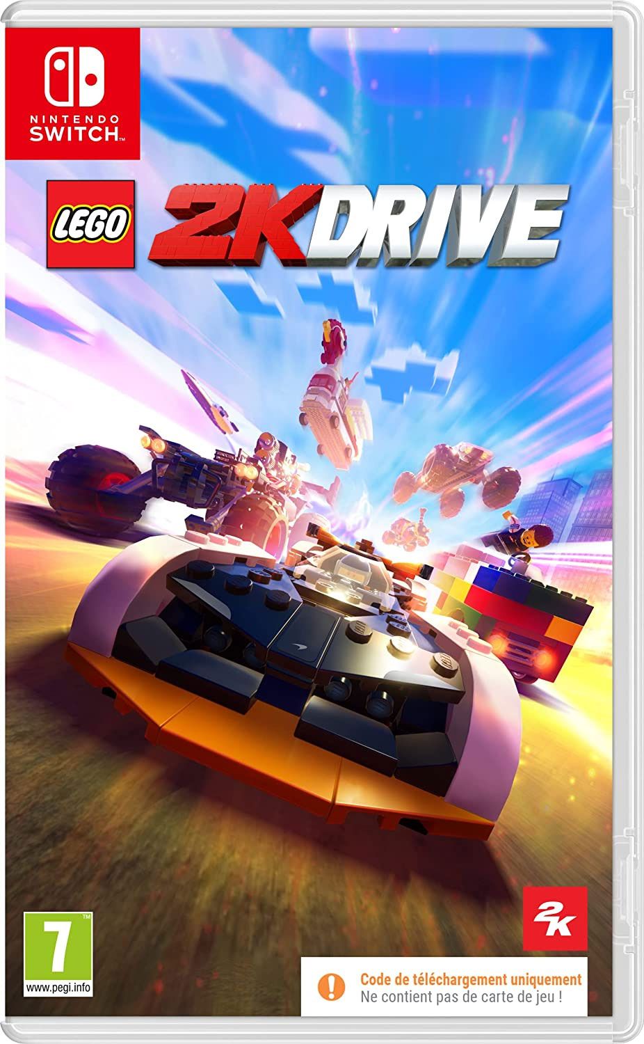 LEGO Jeux vidéo SWITCH-L2KD pas cher, LEGO 2K Drive (code en boîte) - Nintendo  Switch