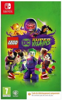 LEGO Jeux vidéo SWITCH-LDCSV-COIB LEGO DC Super-Vilains - Code in a Box - Nintendo Switch