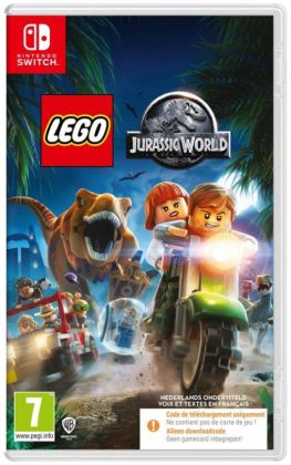 LEGO Jeux vidéo SWITCH-LJW-COIB LEGO Jurassic World - Code in a Box - Nintendo Switch