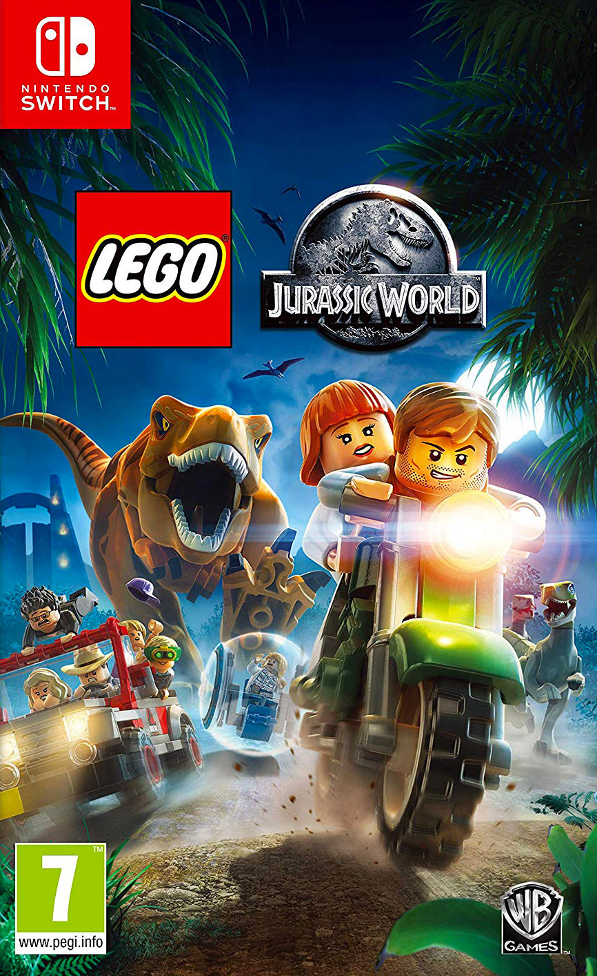 LEGO Jeux vidéo SWITCH-LJW pas cher, LEGO Jurassic World - Nintendo Switch