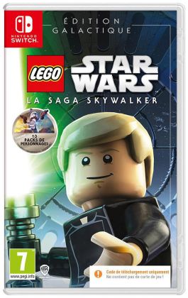 LEGO Jeux vidéo SWITCH-LSS-GE-CIOB LEGO Star Wars La Saga Skywalker Edition Galactique (Code in a Box) - Nintendo Switch