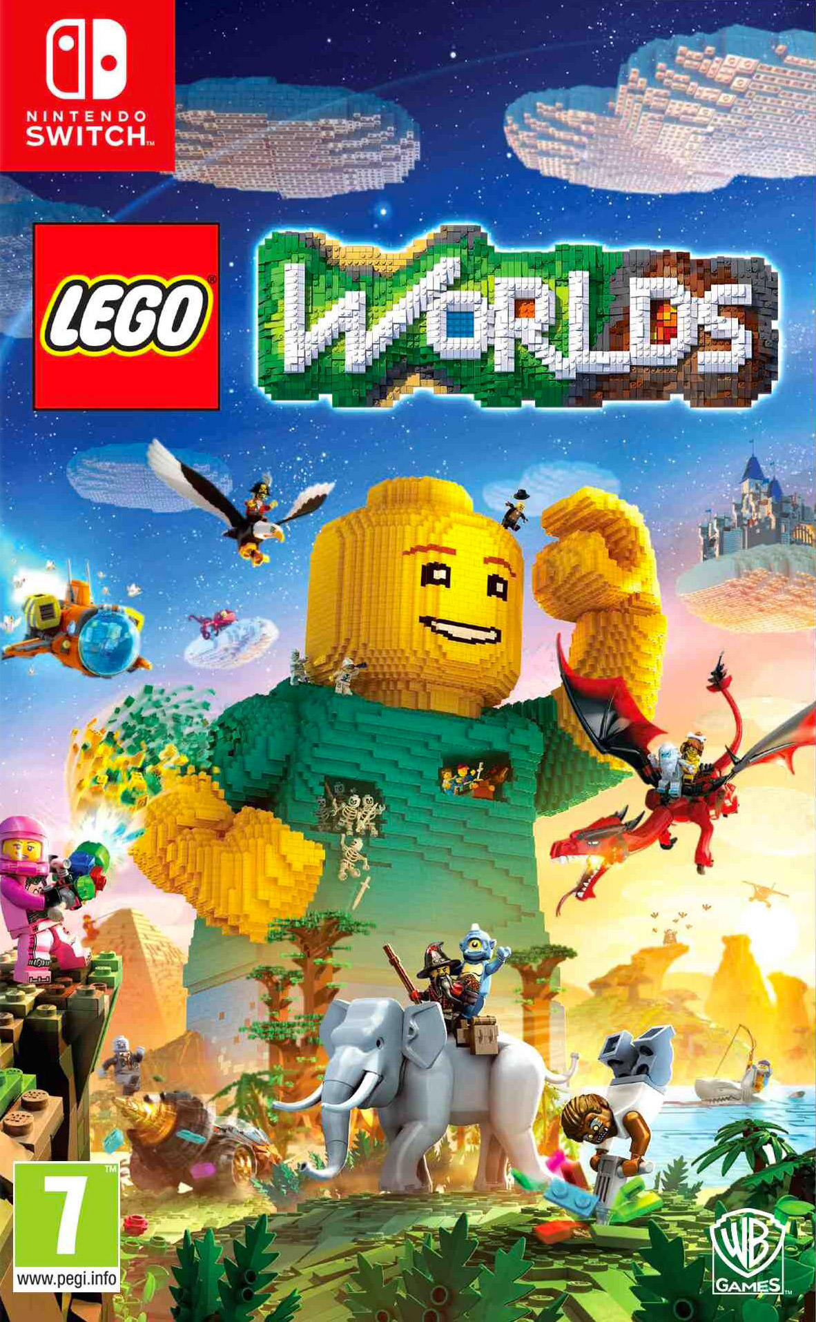 LEGO Jeux vidéo SWITCHLW pas cher, LEGO Worlds Nintendo Switch