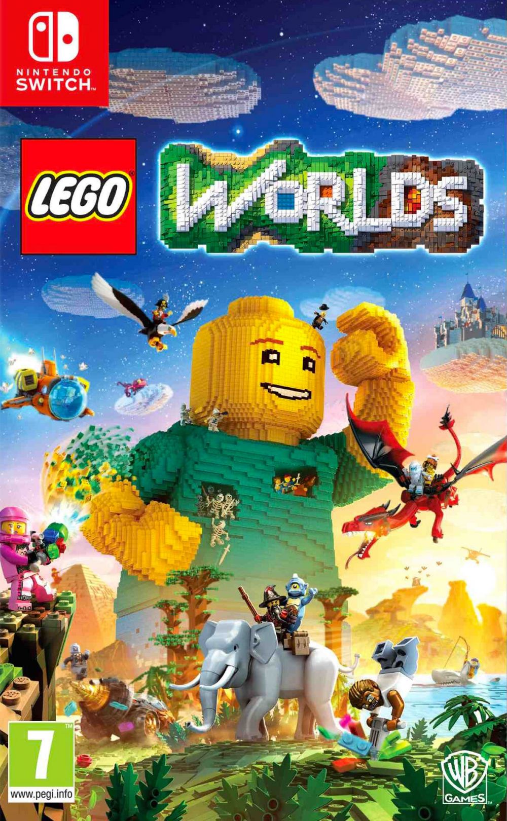 LEGO Jeux vidéo SWITCH-LW pas cher, LEGO Worlds - Nintendo Switch