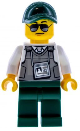 LEGO Minifigurines TRN243 Agent de sécurité