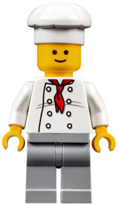 LEGO Minifigurines TWN269 Boulanger (Chef)
