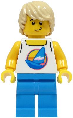 LEGO Minifigurines TWN461 Touriste de plage
