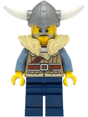 LEGO Minifigurines VIK040 Guerrier Viking