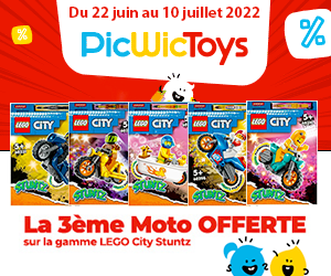 La 3ème moto LEGO City Stuntz offerte