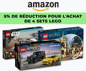  5% de réduction pour l'achat de 4 LEGO