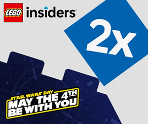 Points Insiders x2 sur une sélection LEGO Star Wars