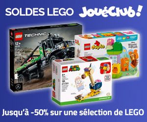 SOLDES : Jusqu'à -50% sur une sélection de LEGO
