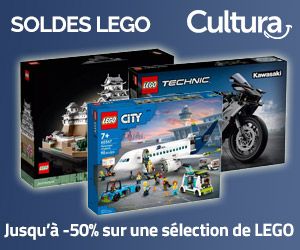 SOLDES : Jusqu'à - 50% sur une sélection de LEGO