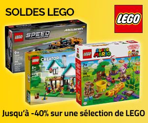 SOLDES : Jusqu'à -40% sur une sélection de LEGO