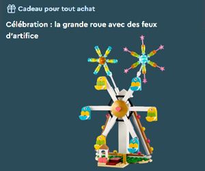 LEGO Creator La grande roue avec feux d'artifice  offert dès 85€ d'achat