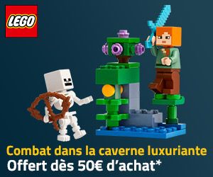 Polybag Combat dans la caverne luxuriante offert dès 50€ d'achat