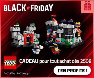 Black Friday LEGO 2025 : Le château de chevaliers miniature offert dès 250€ d'achat