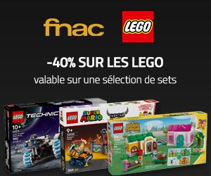 -40% sur une sélection de LEGO