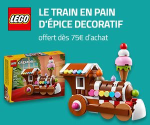 Le train en pain d'épice décoratif offert dès 75€ d'achat